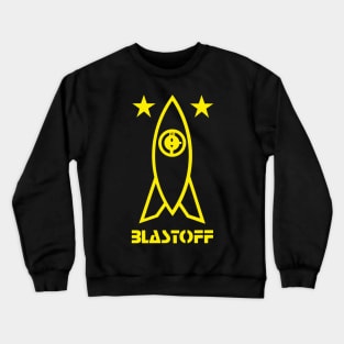 Rocket Blast Off Crewneck Sweatshirt